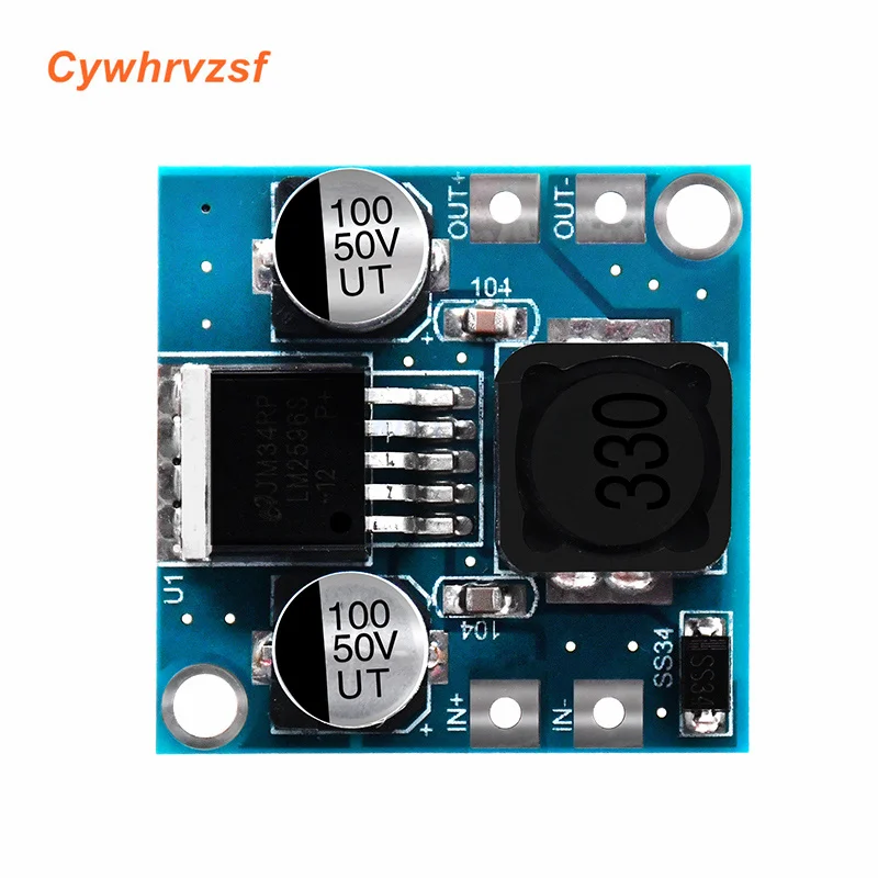 Новый понижающий модуль 12 В, модуль регулятора напряжения 12 В, вход 14-40 В, выход 3 А, максимум 35 Вт