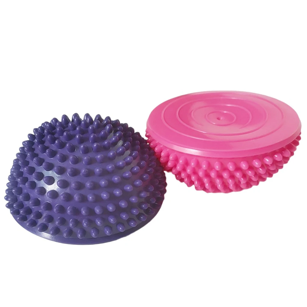 

PVC Sports Balance Pod For Rehabilitation Pliable And Comfortable Safe Semicircular Yoga Balls