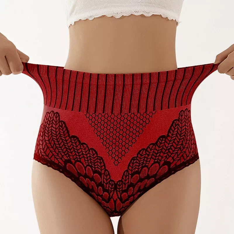 's Seamless Panties Underwear female High Waist Brief Hip Lift Underpanties Breathable Pant Sexy Lingerie Shapers Panties