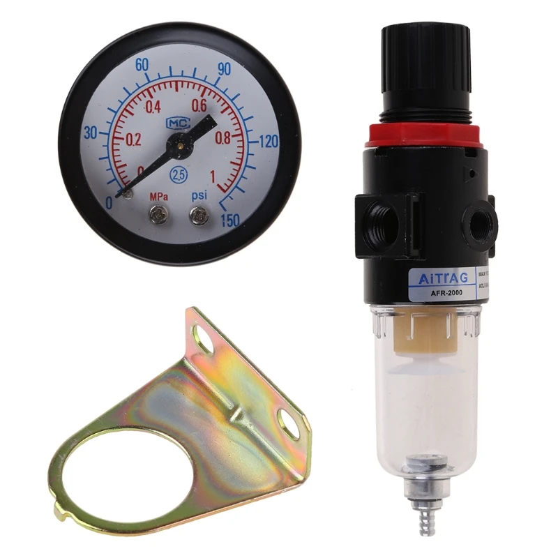 

AFR-2000 Аэрограф компрессор регулятор давления водяная Ловушка фильтр воды влаги
