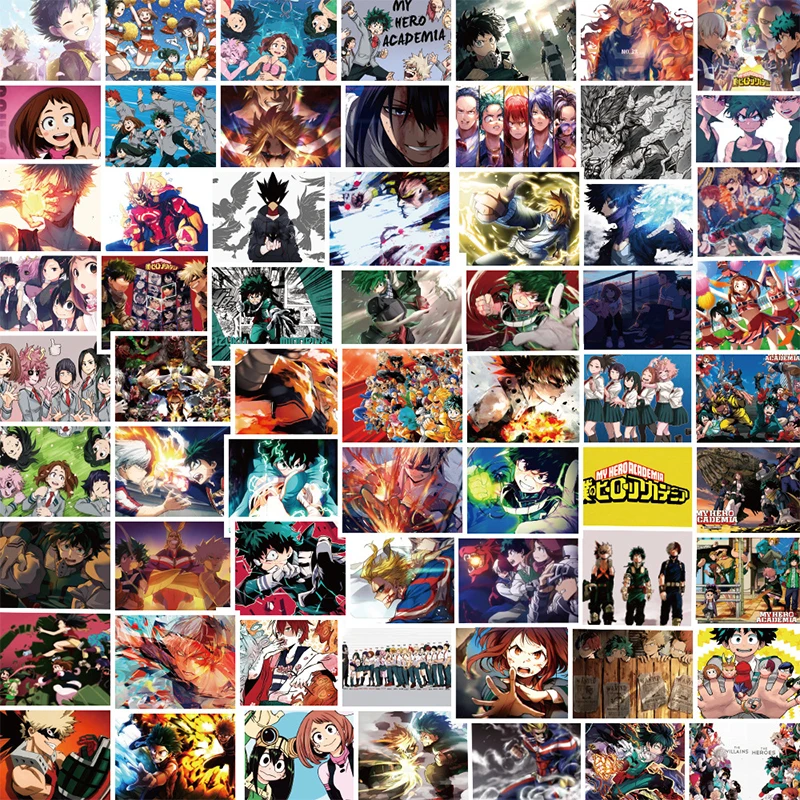 

Стикеры аниме «Моя геройская Академия», 10/30/50 шт.