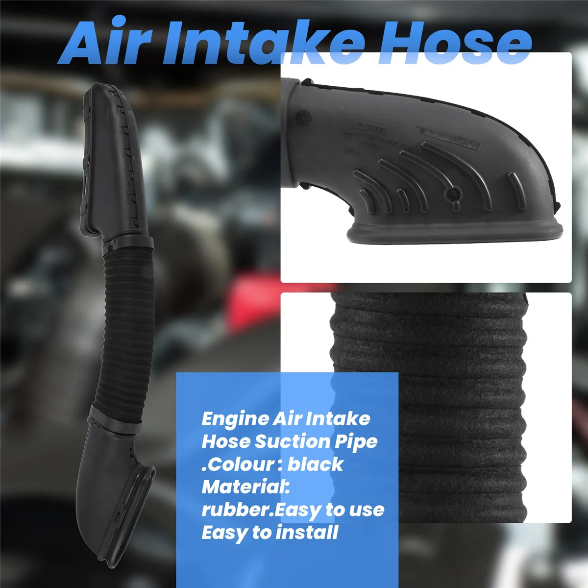 Шланг воздухозаборника двигателя OM651 A6510900000 A6510904337 для W176 W246 W117 W156 CLA GLA-Class