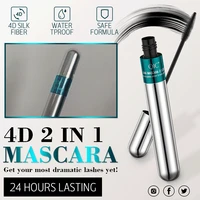 4d eyelash mascara brush diamond waterproof thick and elongated mascara silk fiber lash eyelash extension korean cosmetics