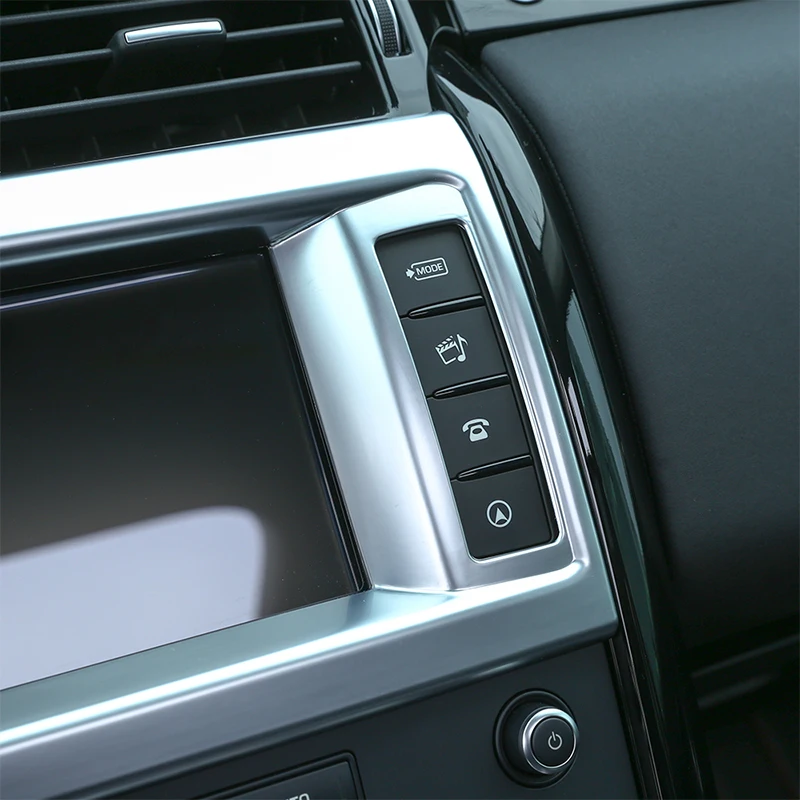 Автомобильная матовая серебряная навигационная рамка из АБС-пластика