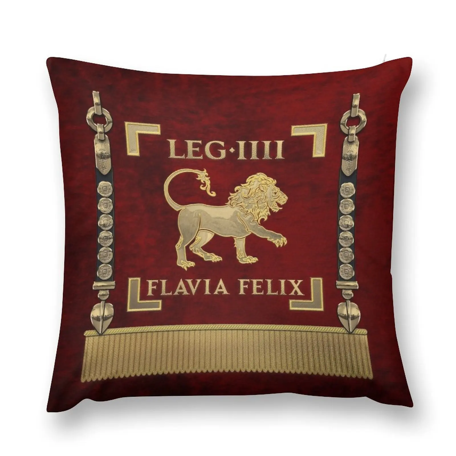 Стандартная диванная подушка флавийская четвертого легиона-Vexillum Легио IV Flavia Felix