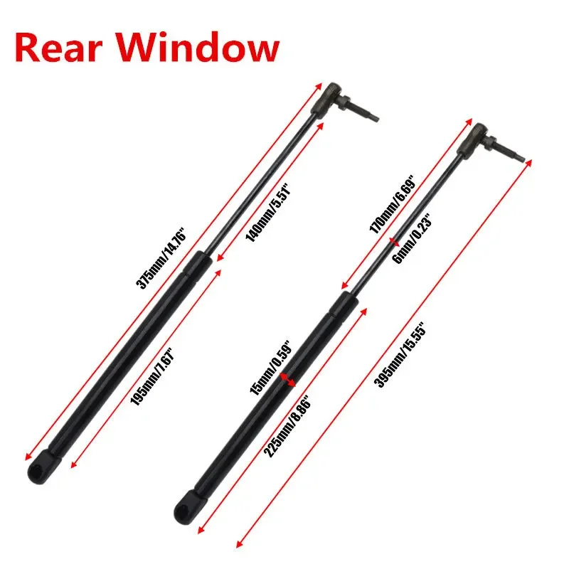 

2x/6x капот/Tailgat/подъемник заднего окна, опорный стержень, рычаг газовых пружин, амортизаторы, стойки, подходят для Jeep Grand Cherokee WJ WG 1999-2004 гг.