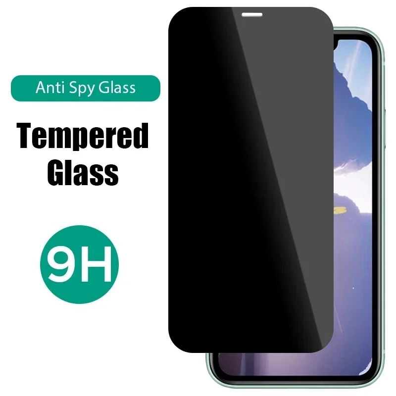 Anti-spy tempered glass screen protector for samsung a11 case cover on galaxy a 11 11a protective phone privacy