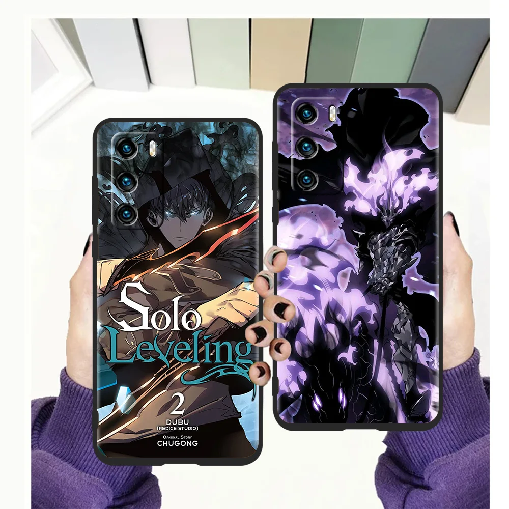 

Solo Leveling Comics IGRIS Phone Case For Huawei P50 P40 P30 P20 Pro P Smart Z Y6 Y7 Y7A Y9 Y6P Y9S 2019 P50 P40 P30 P20 Lite E