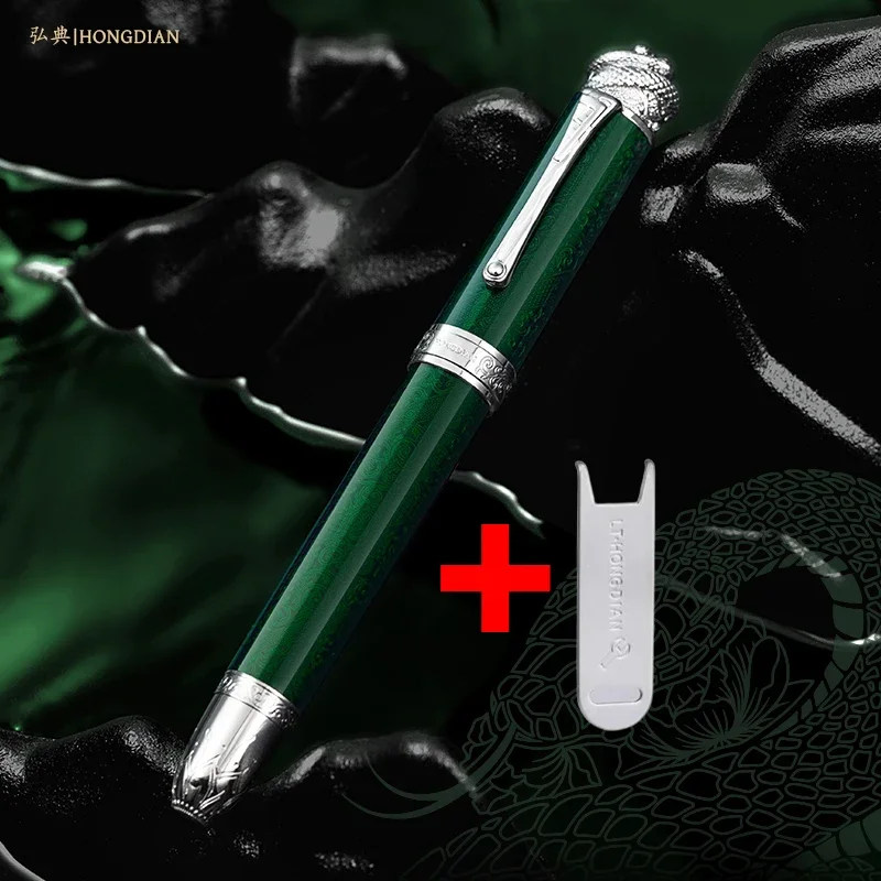 

Hongdian N25 Зелёно-синяя поршневая ручка