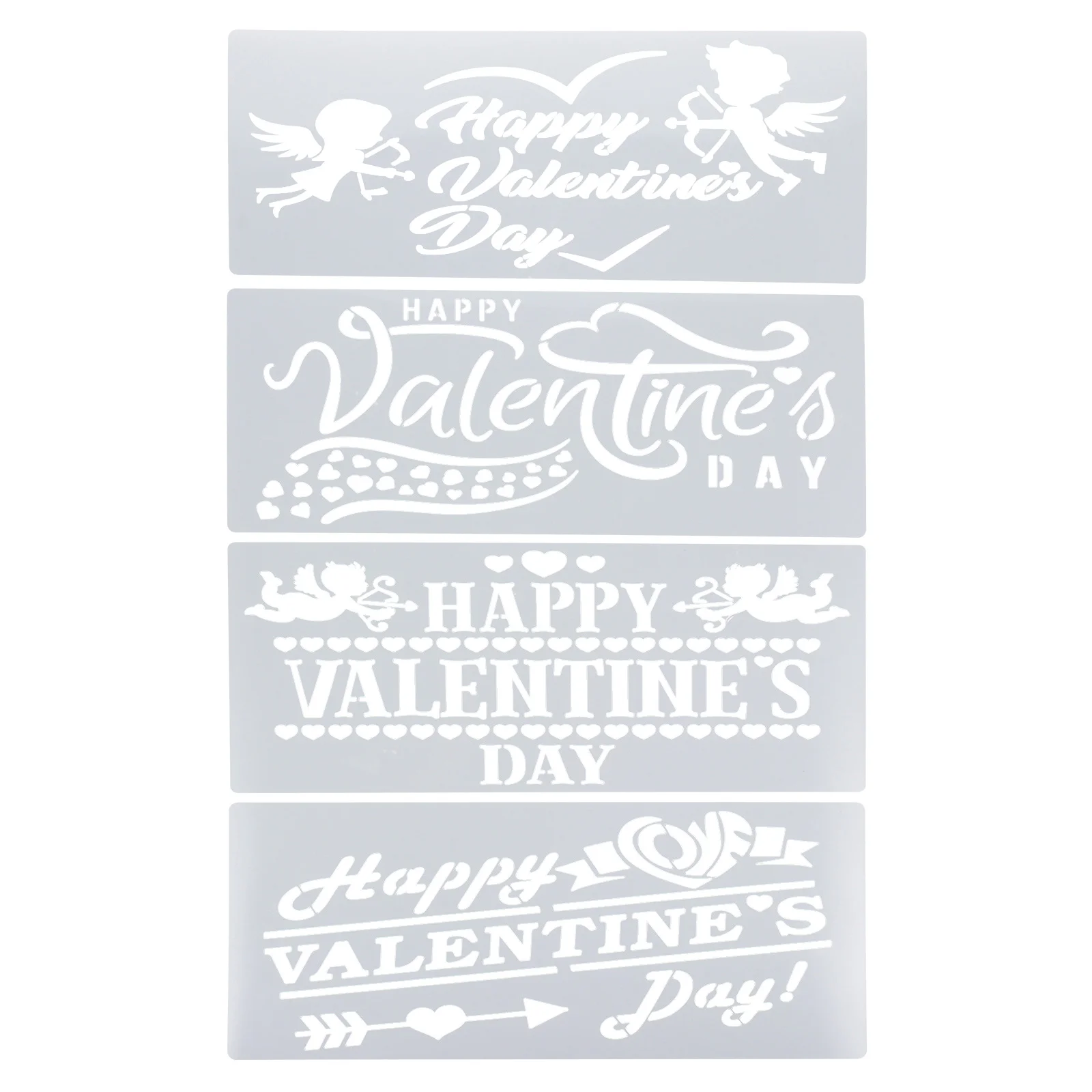 

Painting Drawing Templates Stencils Template Stencil Valentine S Day Adults Diy Wedding Valentines Reusable Craft Set Wood