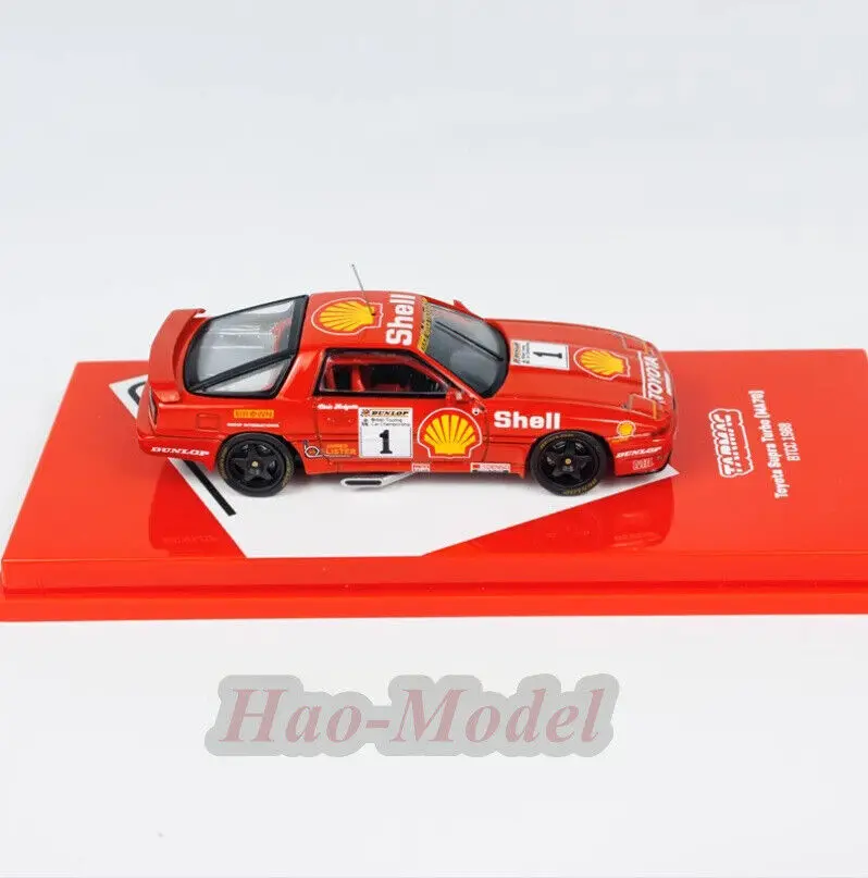 TW 1/64 для Toyota Supra Turbo MA70 BTCC 1988 Chris Hodgetts модель автомобиля из сплава имитация игрушек