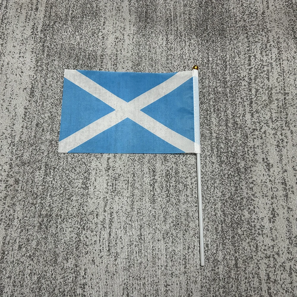 50 шт. шотландские ручные флаги фестиваль спортивные мероприятия шотландии