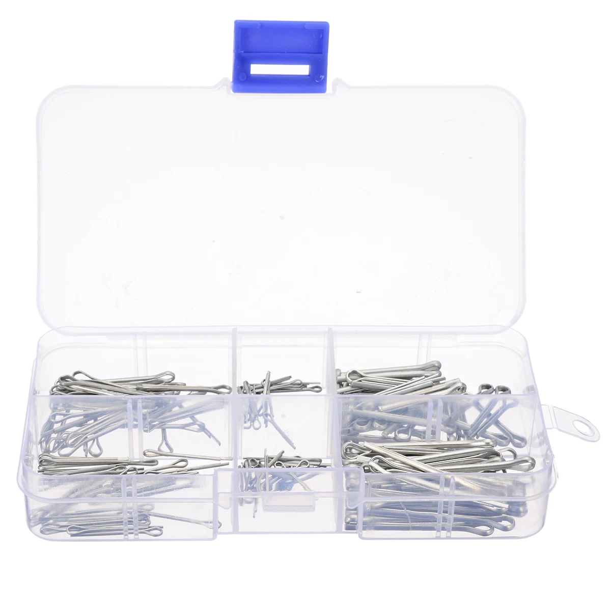 

175pcs/box Split Open Pin Cotter Fixings Zinc Plated Stainless Steel Hard Case with Box 100% Brand New and High Quality Product