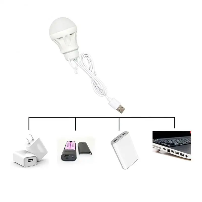 1 шт. фонарь USB для аккумулятора 5 В