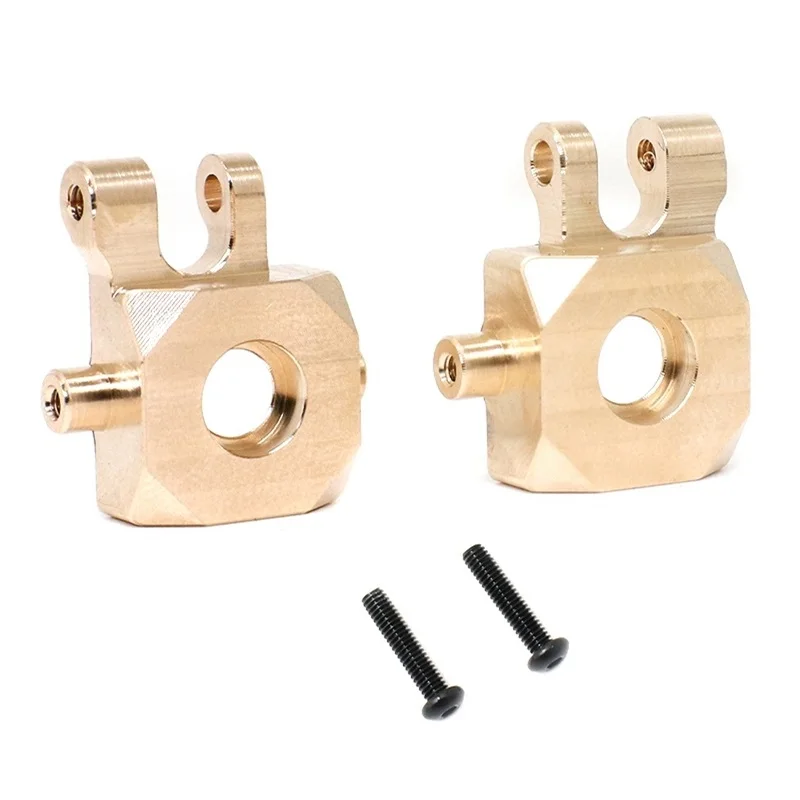 

2pcs Brass Steering Blocks Steering Knuckle 9737 for TRX4M TRX4-M 1/18 RC Crawler Car Upgrade Parts Accessories