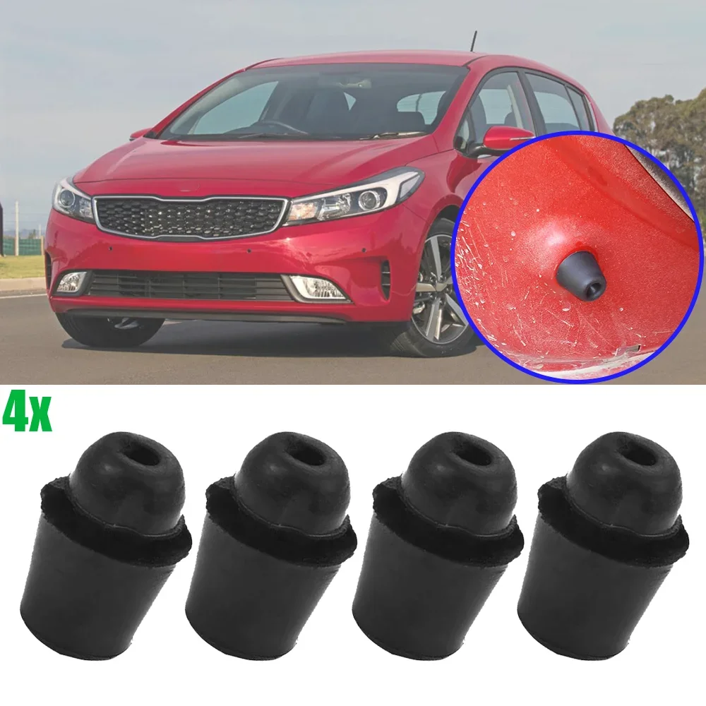 

4 шт. для KIA Cerato LD TD YD 2004 2005 2006 2007 2008 2009-2018 новая накладка на дверной бампер, буферная накладка, уменьшает шум, резиновая