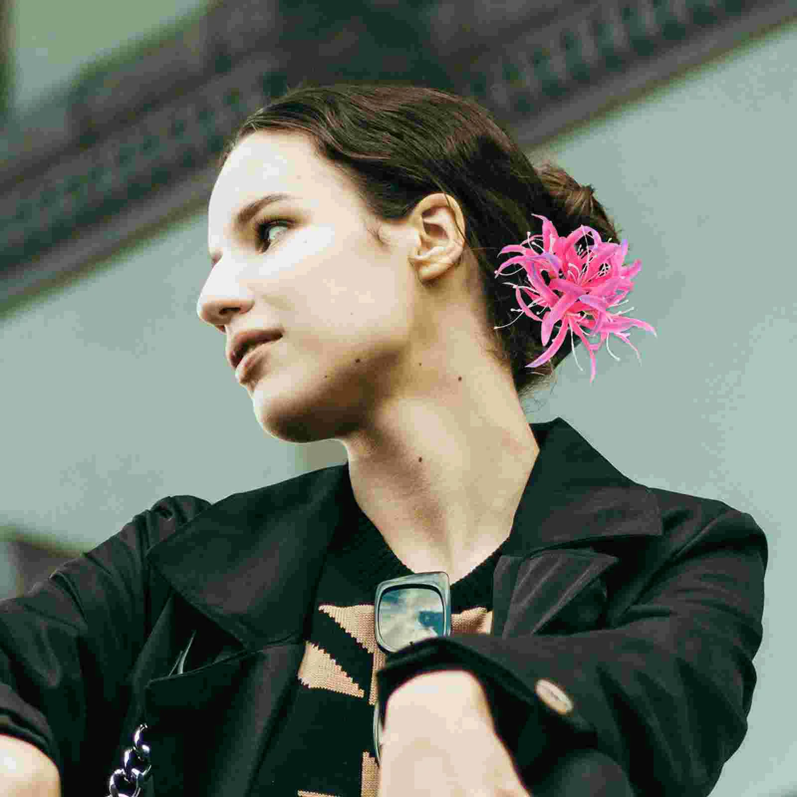 Заколки для волос с цветами Гавайские искусственные заколки заколка девочек