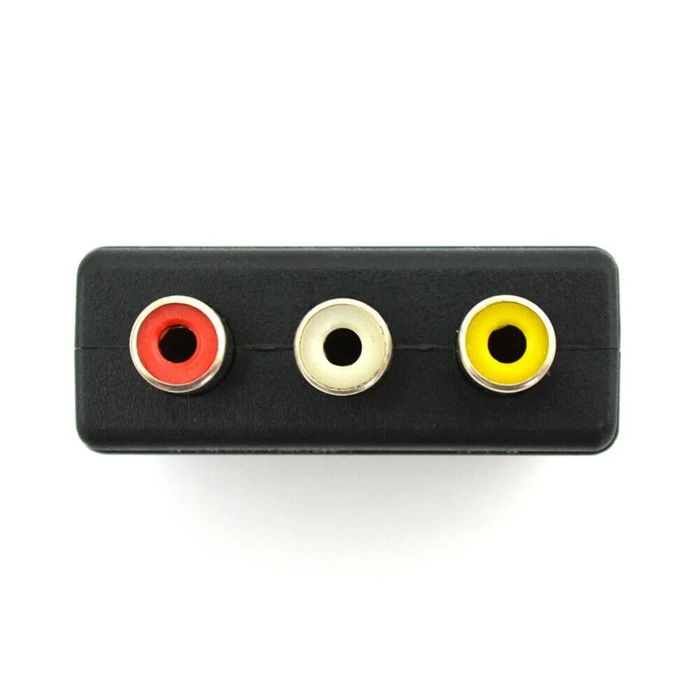 500 шт. высококачественный штекер Scart на 3RCA Phono женский AV-телевизор аудио-видео