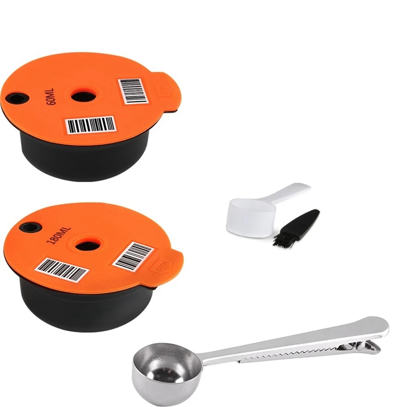 

Refillable Coffee Capsules For Tassimo Machine Reusable Coffee Pod Eco-Friendly