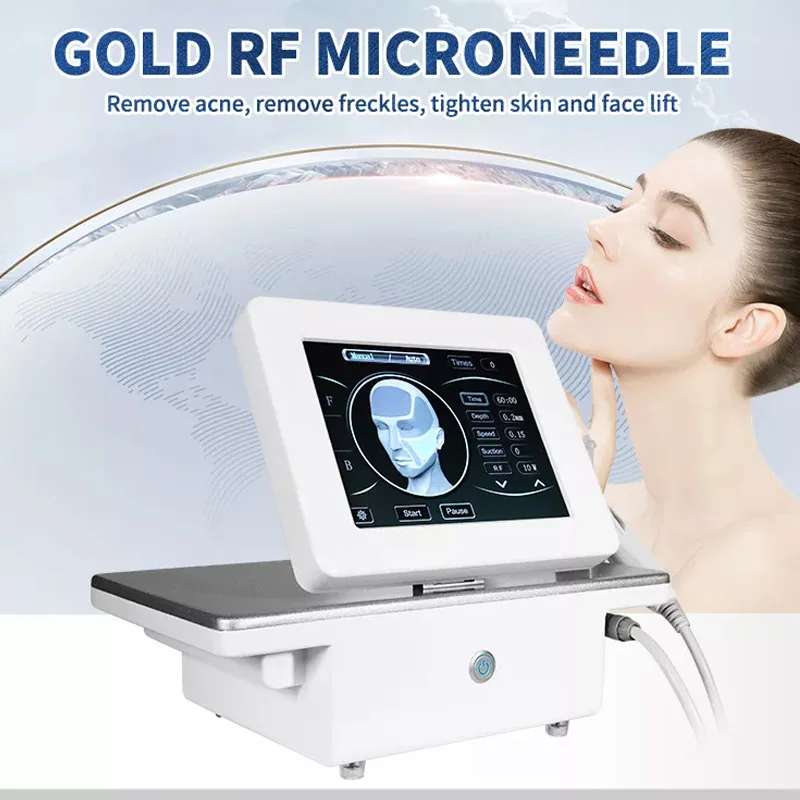

fractional rf microneedle machine/ rf microneedle radio frequency most popular face lifting rf micro needle with hot cold hammer