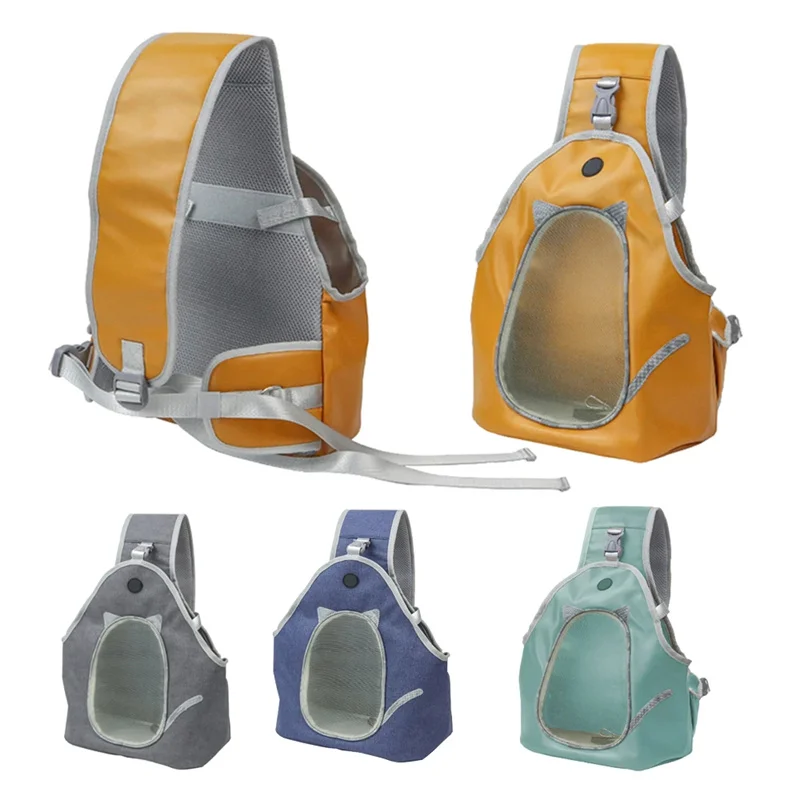 

Dog Carrier Bag Breathable Sling Pet Carrier Single Shoulder Bag Backpack For Small Cat Puppy Travel Hiking Safety Front Bag