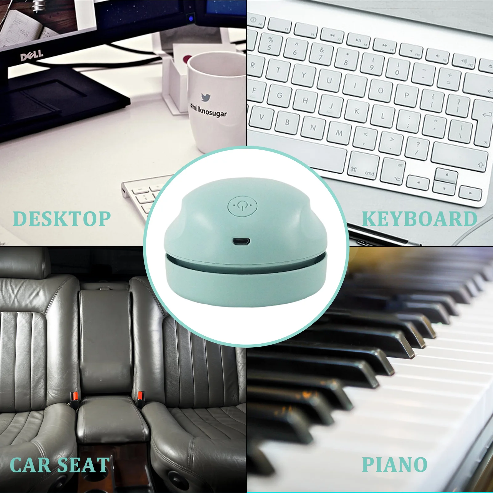 

Desktop Vacuum Cleaner Mini Mini Crumb Vacuum Cleaner Desktop Vacuum Cleaner Rechargeable 2 In 1 Portable Table Dust Crumb