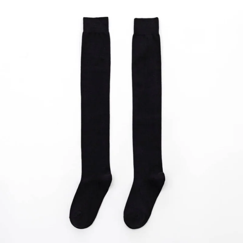 JK Thigh High Socks Long Socks Women's Autumn and Winter New Cotton Pressure Knee Socks Japanese Hold-Ups Stockings Women's All