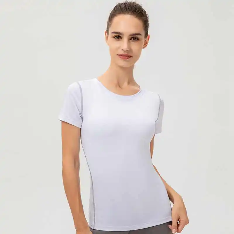 

2023 new Women t shirt Sleeve T-shirt Casual Clothing Casual Cotton grey GREY