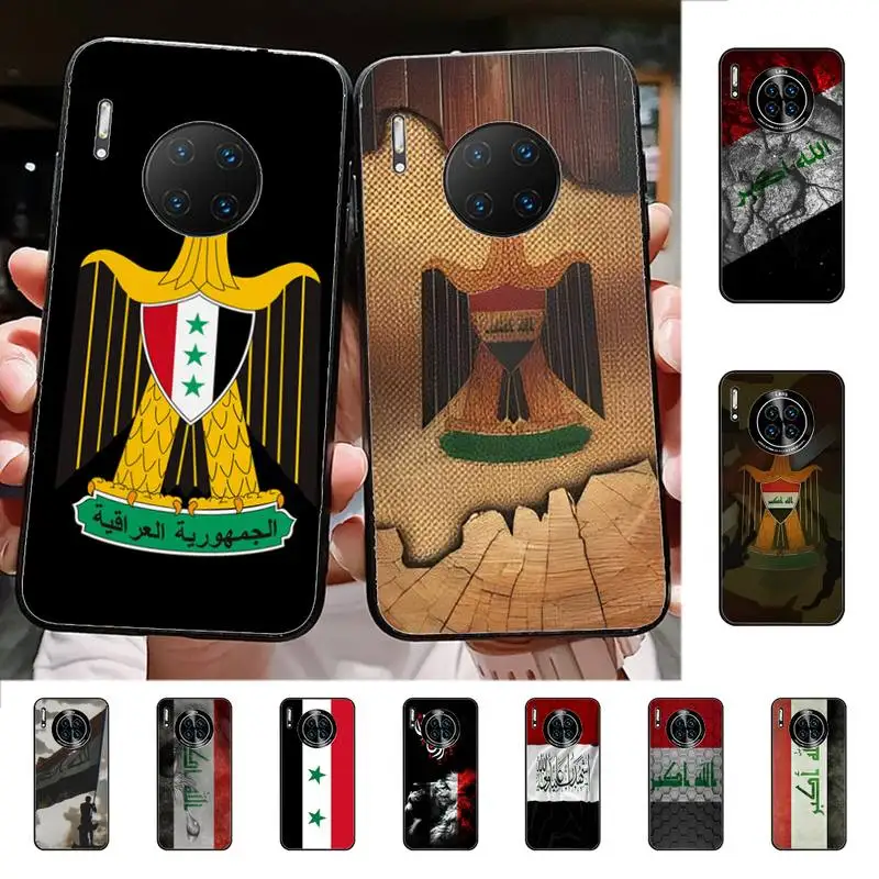 

Iraqi Iraq Flag Phone Case for Huawei Mate 20 10 9 40 30 lite pro X Nova 2 3i 7se