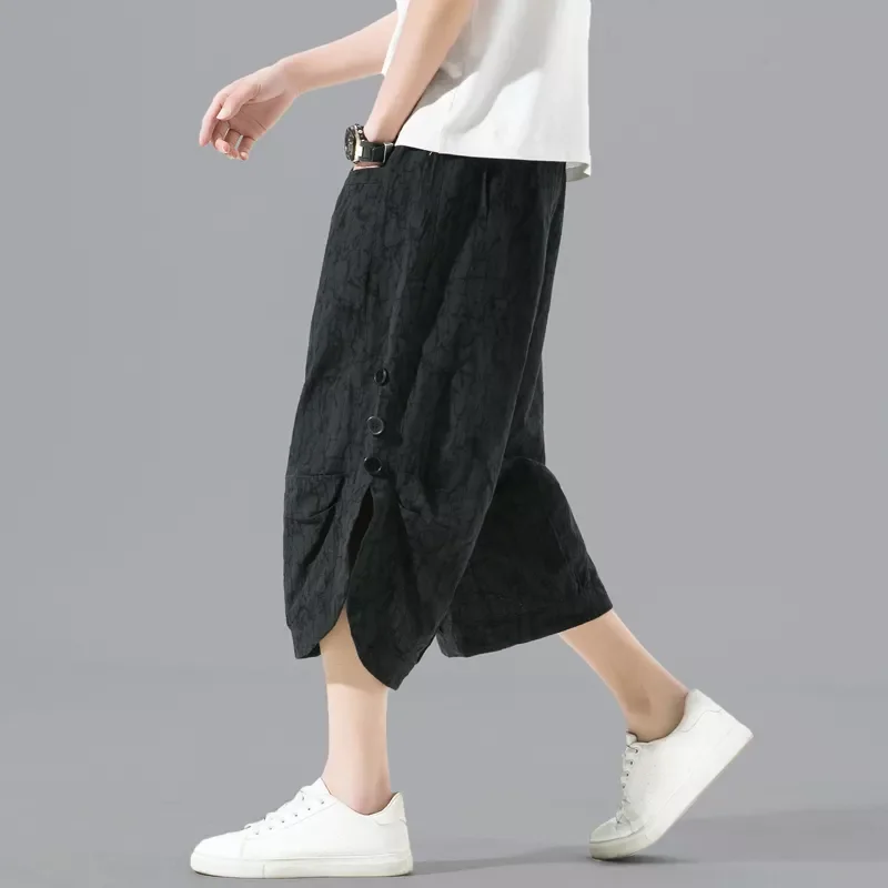 

Harajuku Mens Trousers Drawstring Man Pants 3XL Men‘s Fashion Harem Pants Vintage Streetwear Jogging Casual Pants