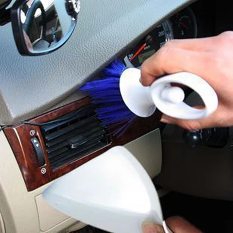 

Car Air Conditioning Vent Brush Crevice Brush Cleaning Brush Multifunctional Dust Removal Set Keyboard Computer Brush