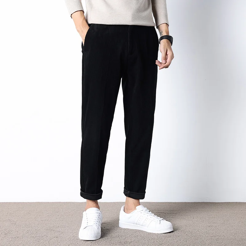 2023 New Fashion Summer and Autumn Cotton Casual Pants High Quality Mens Pants