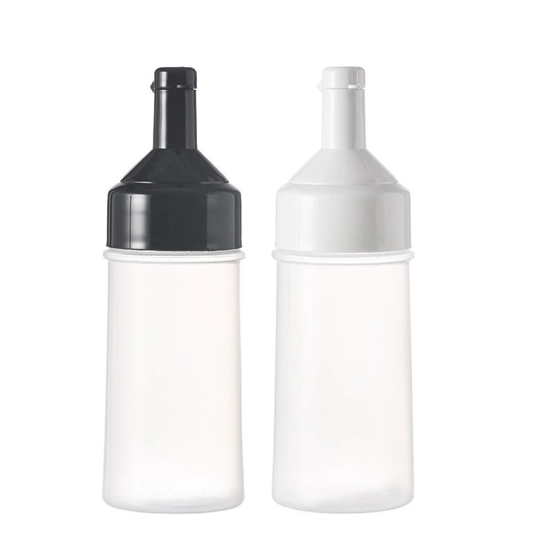 

4 Pack Condiment Squeeze Bottles, Refillable Salad Tomato Sauce Bottle Food Dispenser For Oil, For Kitchen BBQ Use