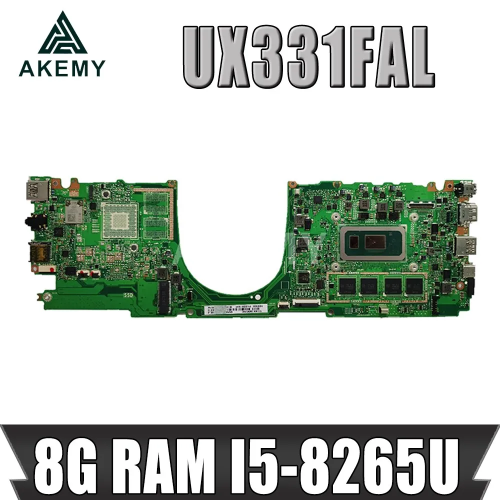 

Akemy For ASUS ZenBook 13 UX331FA UX331FAL UX331FN UX331F U3300F Laotop Mainboard Motherboard 8G/I5-8265U