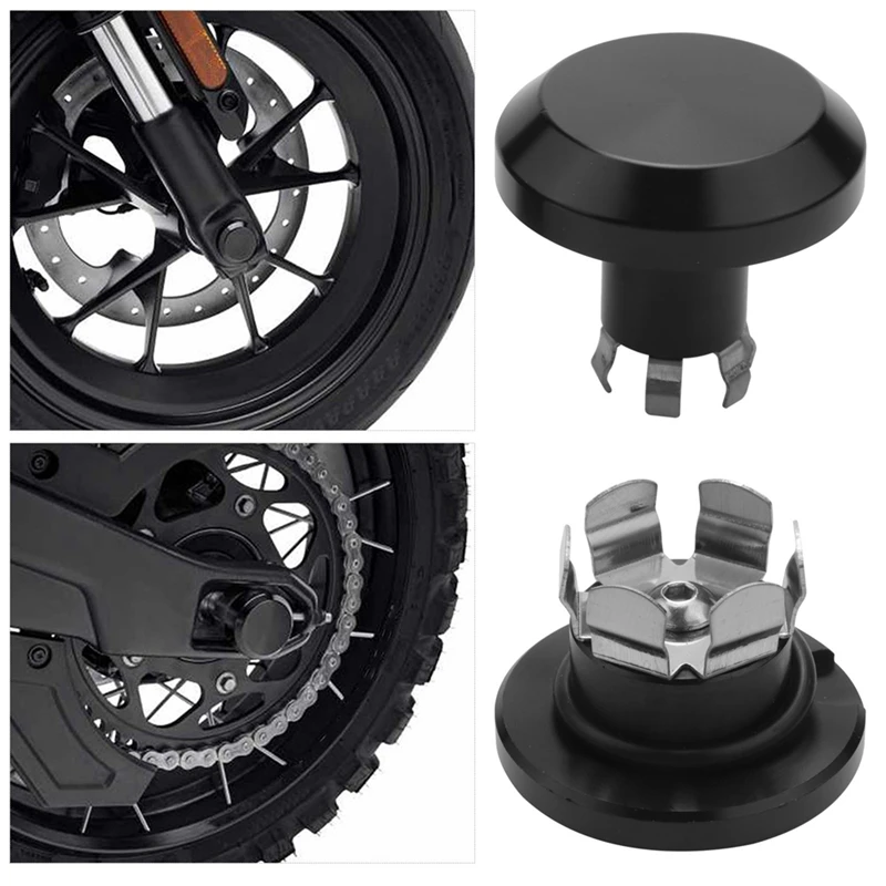 Крышки для передней оси колпачки поворотных болтов черные металлические крышки