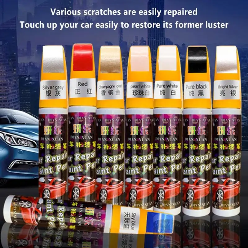 

Car Paint Scratch Repair Pen 12ml Scratch Remover Car Paint Fill Paint Pen Touchup Paint Pen Car Care Tools More Color To Choice