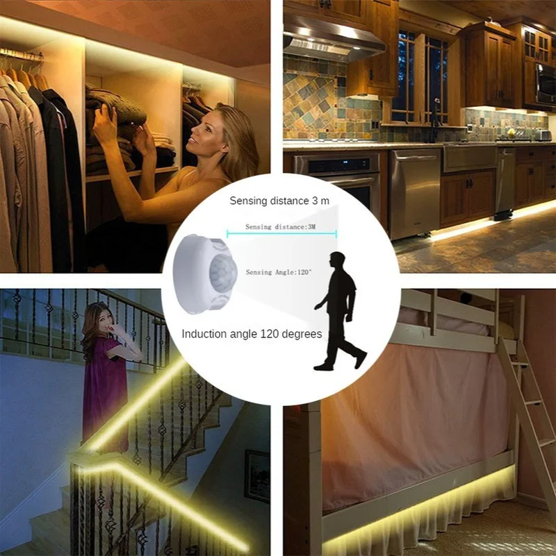 Переключатель с пассивным инфракрасным датчиком движения автоматический