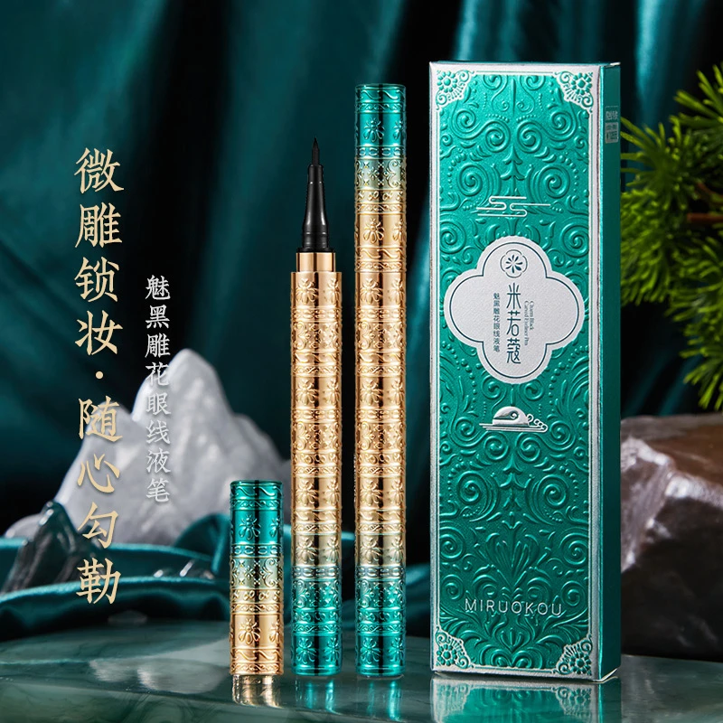 

Жидкая подводка для глаз, 0,01 мм, твердый наконечник для рисования ресниц, не размазывается, долговечный