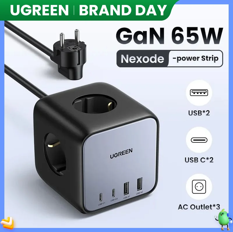 Ugreen настольное зарядное устройство мощностью 65 Вт