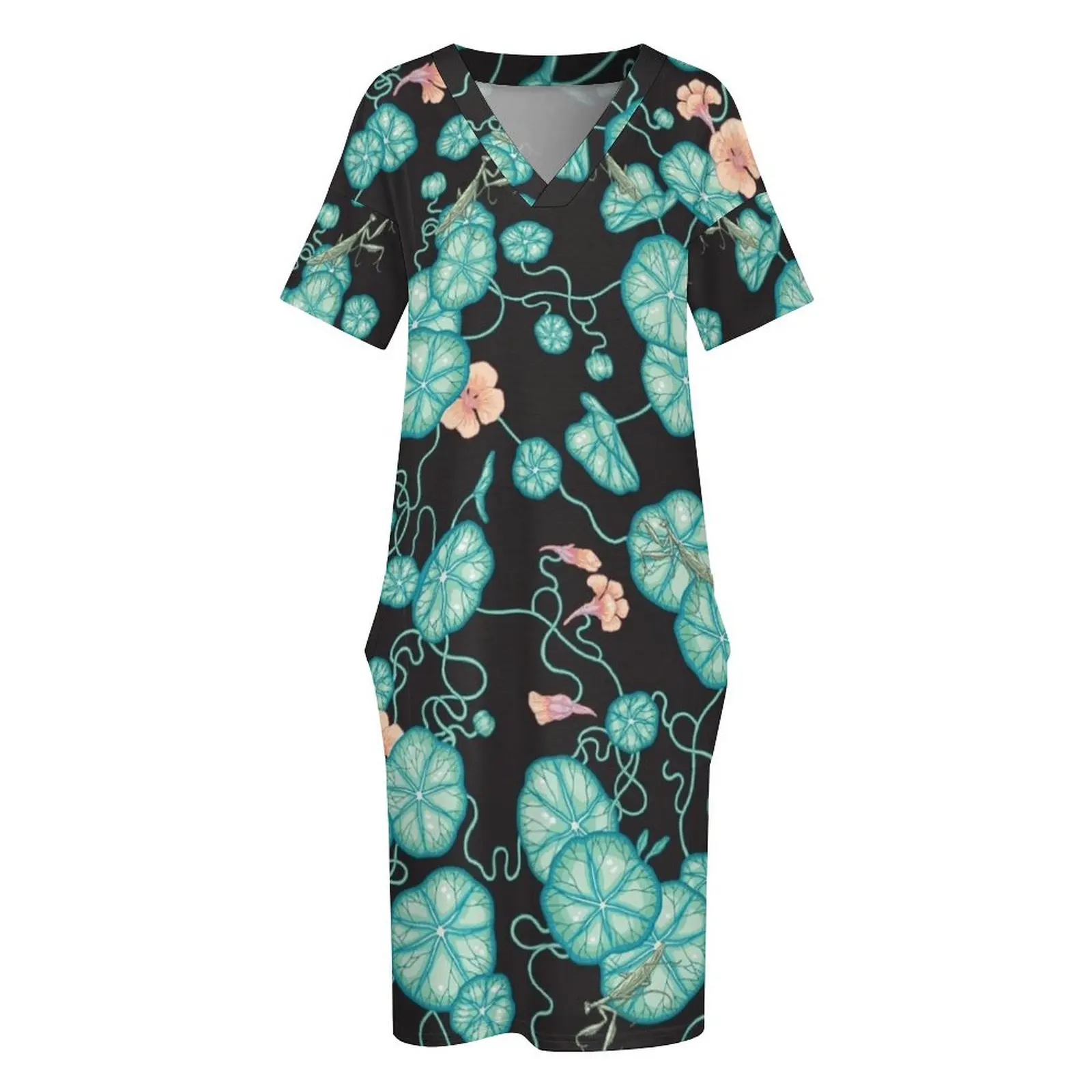 Женское платье из полиэстера и спандекса