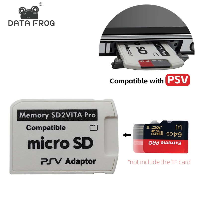 Адаптер карты памяти Data Frog Micro для игровой консоли PSVita слот SD-карты конвертер