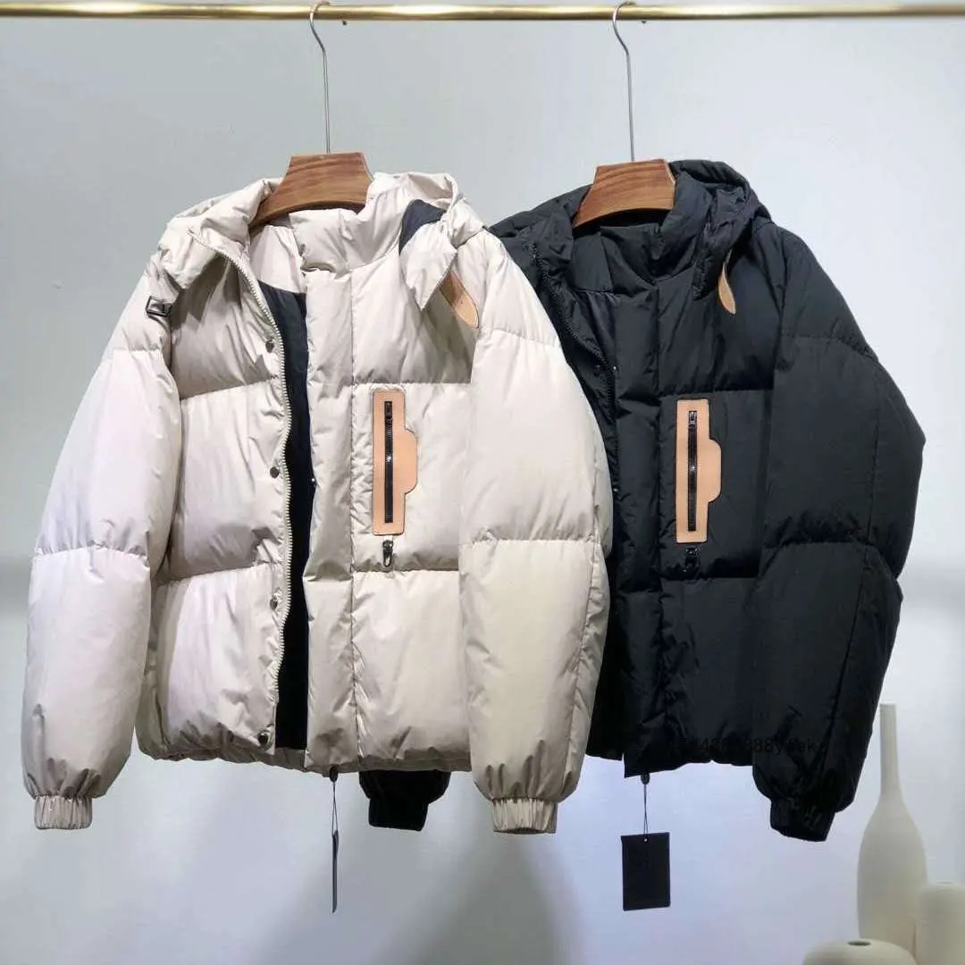 2022 Winter New Men's Couples Casual Warm White Duck Down Hooded Jacket Luxury High Quality Thick Down Jackets Ladies Couples