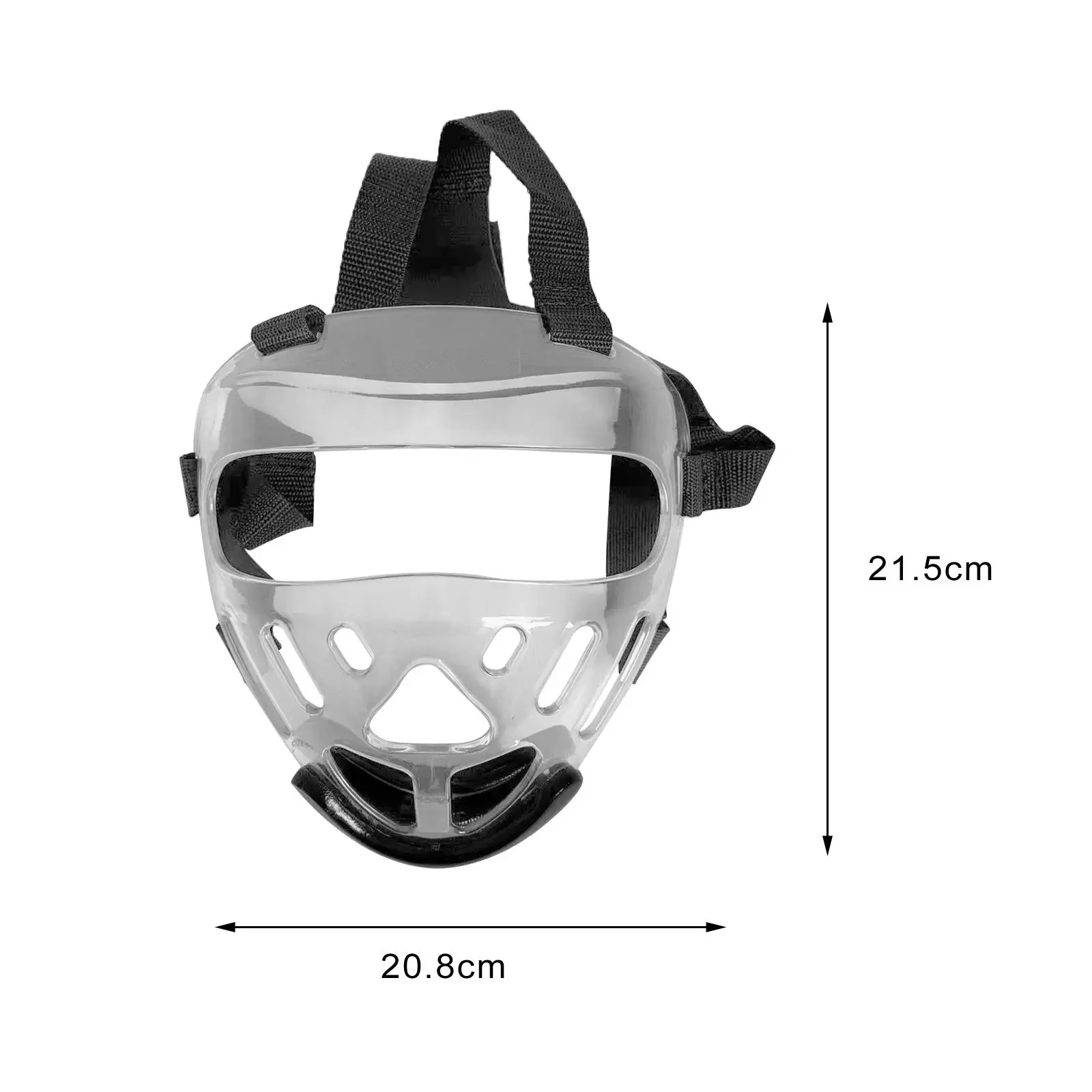 Прозрачная маска для лица тхэквондо детский щиток спарринга
