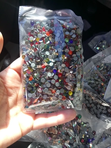 

AAAA + качественные смешанные цвета DMC стразы горячей фиксации ss6 ss10 ss16 ss20 ss30 Стразы с плоской задней поверхностью для роскошного платья