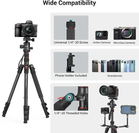 SmallRig CT-10 алюминиевый штатив для камеры