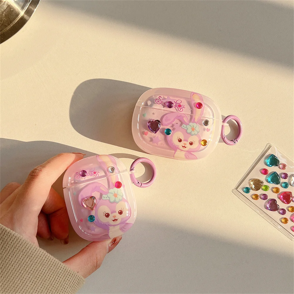 

Наушники для AirPods Pro 2rd, милые Мультяшные наушники Stellalou со вспышкой, наушники для AirPods 1 2 3, защитный чехол для гарнитуры