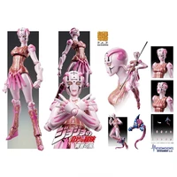medicos super image movable jojos bizarre adventure spicegirl action figures assembled models childrens gifts anime