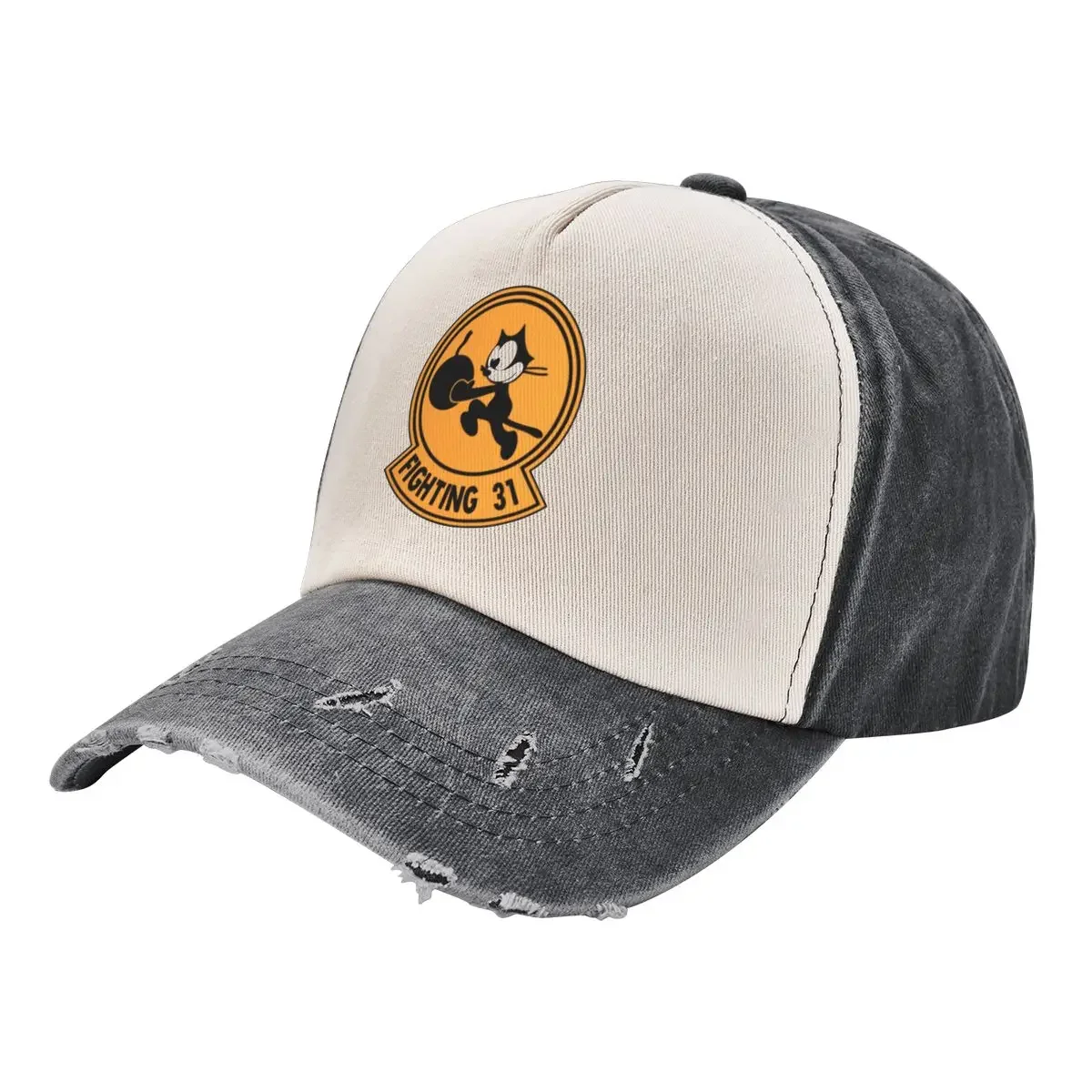 Бейсбольная кепка Tomcat Vf 31 Tomcatters для гольфа черная солнцезащитная Wild Ball Hat женская