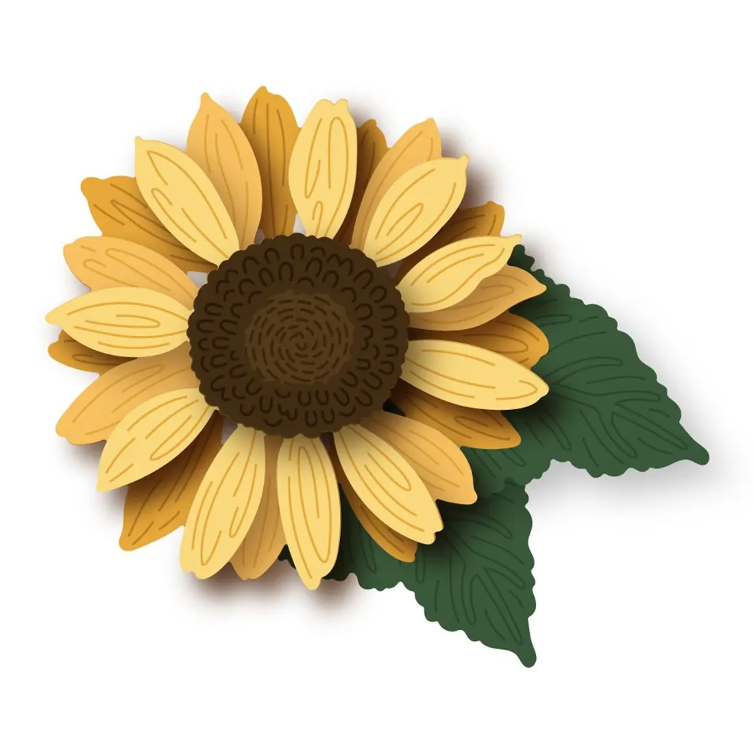 

2022 Metal Cutting Dies Sunflower Dies Decorating Scrapbooking Paper Craft Knife Dies Blades Punching Stencil Dies Stamp