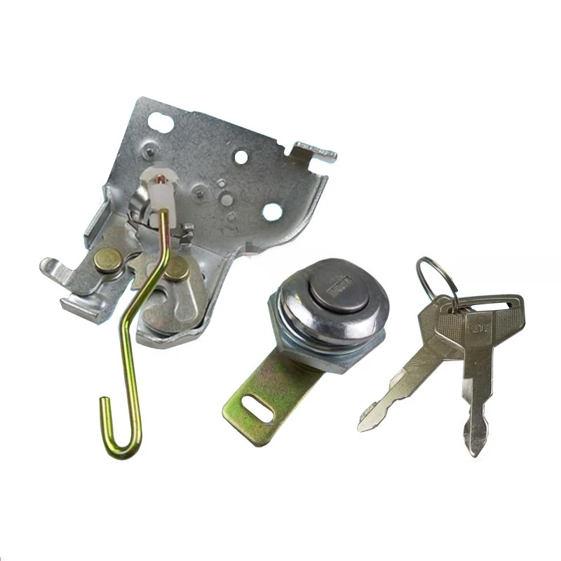 

For Kobelco Sk60 65 75-8 Excavator Rear Cover Lock Engine Cap Lock Bonnet Catch Hood Lock High-Quality Excavator Accessories
